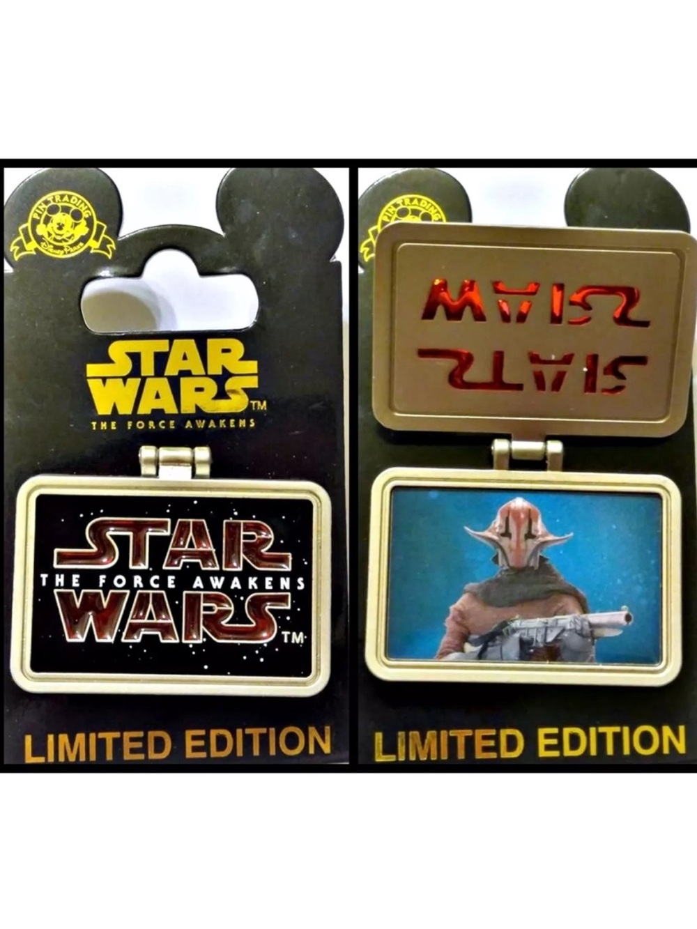 NEW✨ Star Wars The Force Awakens Disney Hinged Limited Edition Pin